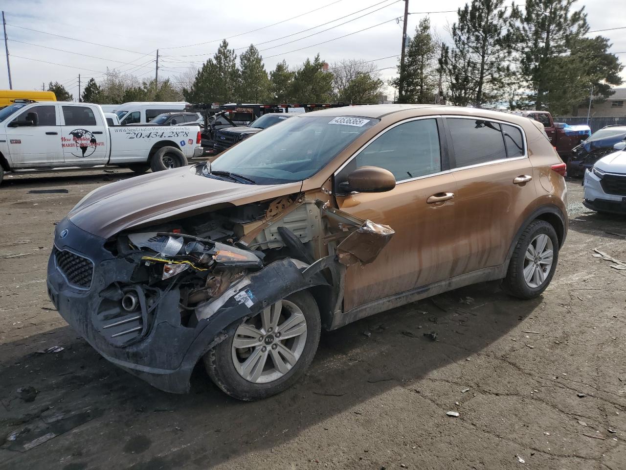 2018 KIA Sportage VIN KNDPMCAC7J7321247