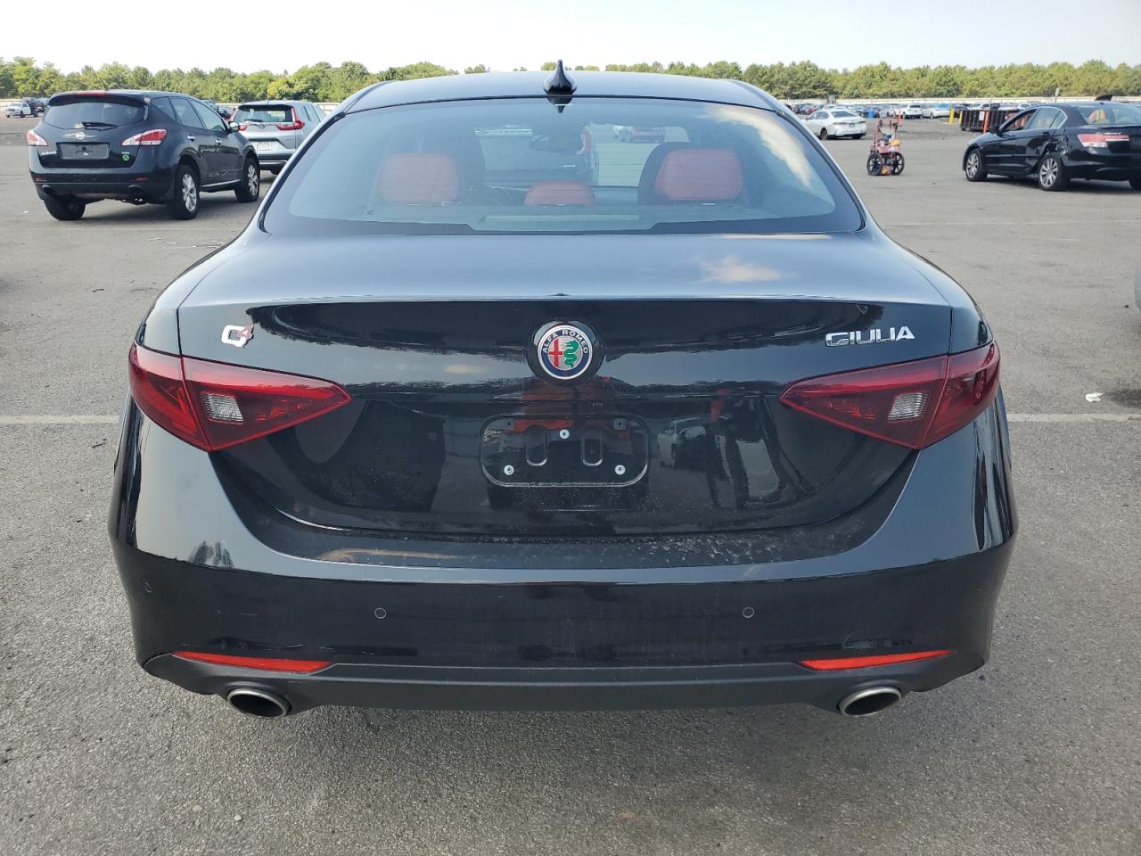 2021 Alfa Romeo Giulia VIN ZARFANAN6M7648198 Copart auction photo, water/flood damage thumbnail 6