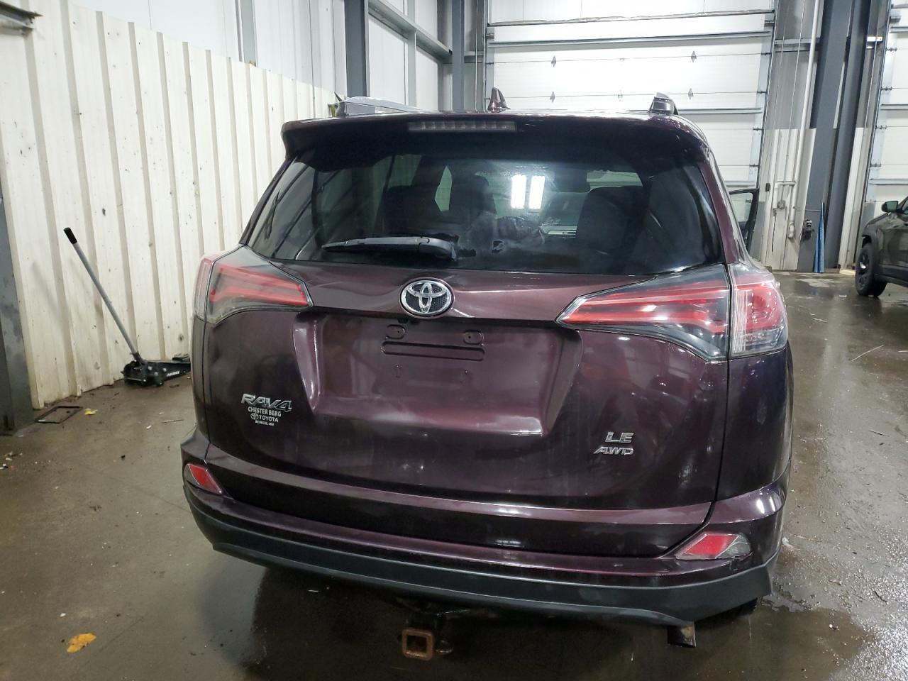 2017 Toyota RAV 4 VIN 2T3BFREV7HW658843 Copart auction photo, front end damage thumbnail 6
