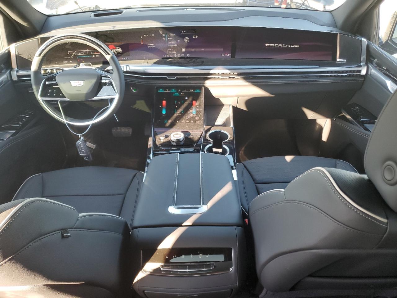2025 Cadillac Escalade VIN 1GYS9ERL1SR101999 Copart auction photo, rear end / minor dent/scratches damage thumbnail 8