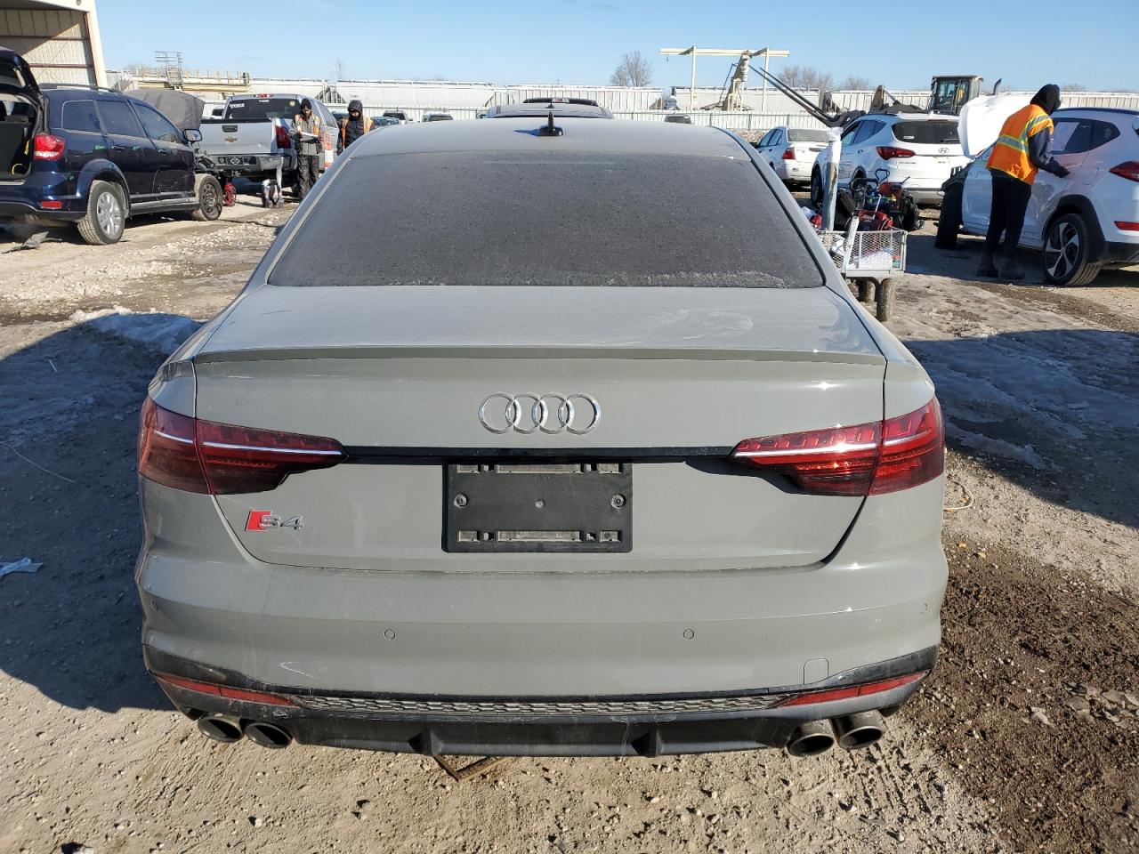 2021 Audi RS4 VIN WAUB4AF46MA012762 Copart auction photo, front end damage thumbnail 6