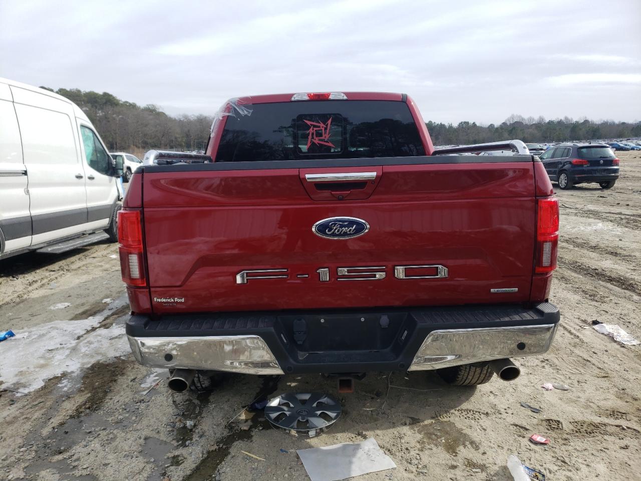 2019 Ford F-150 VIN 1FTEW1E45KKF11278 Copart auction photo, all over damage thumbnail 6