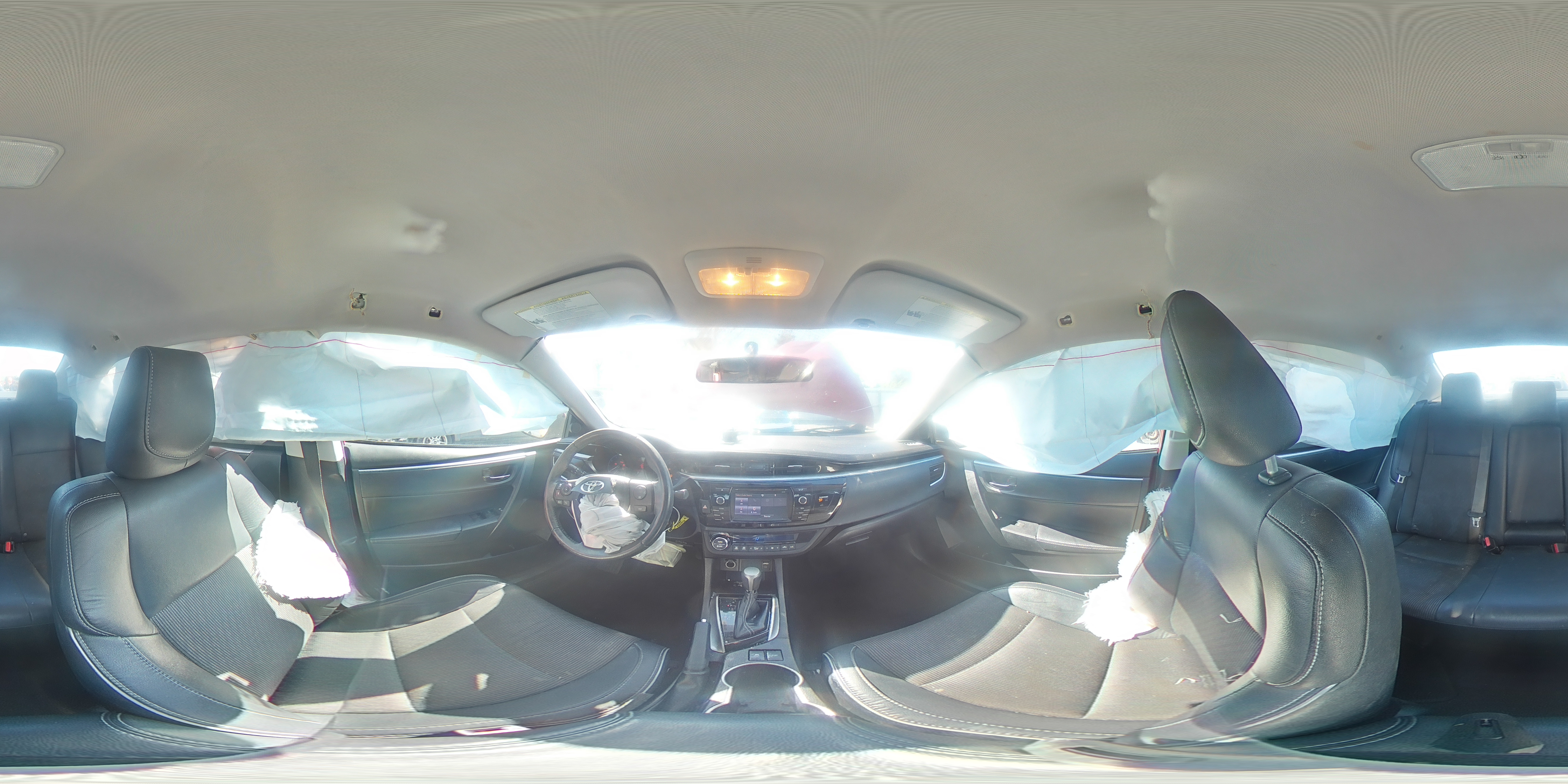2015 Toyota Corolla VIN 2T1BURHE1FC286716 Copart auction photo, front end damage thumbnail 13