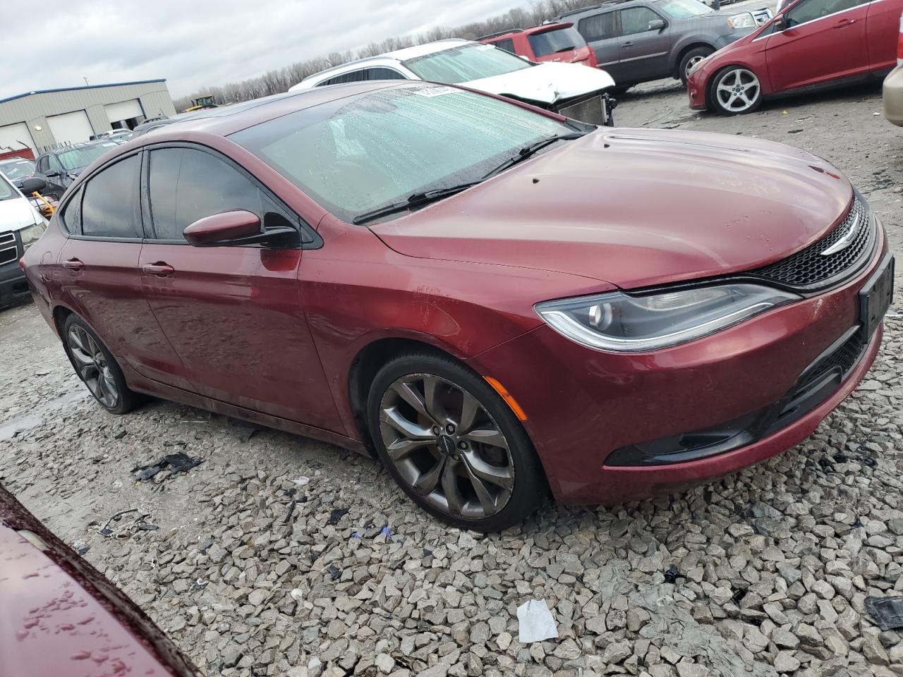 2015 Chrysler 200 VIN 1C3CCCBB6FN554261 Copart auction photo, mechanical damage thumbnail 4