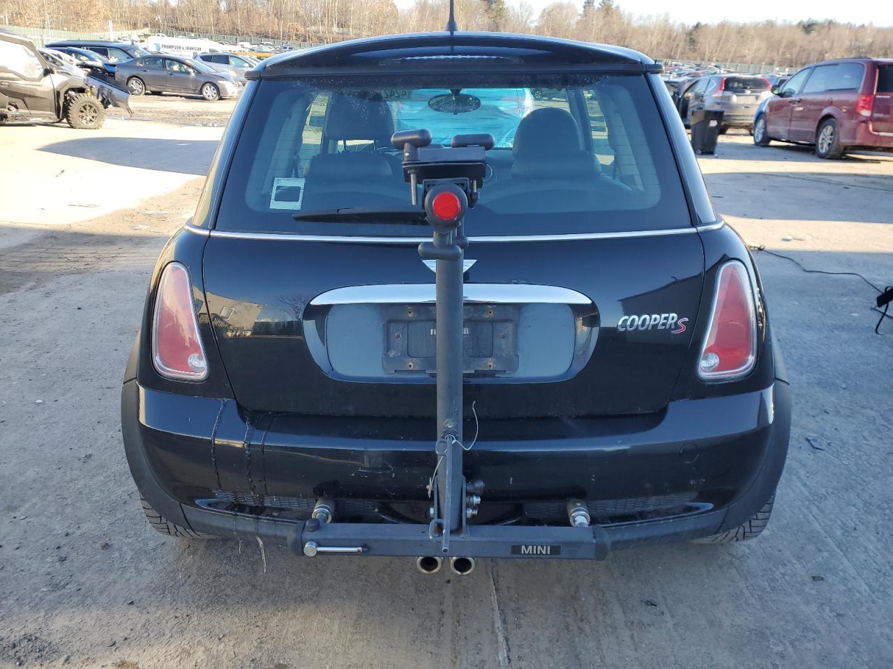 2005 MINI Cooper VIN WMWRE33575TD99416 Copart auction photo, front end damage thumbnail 6