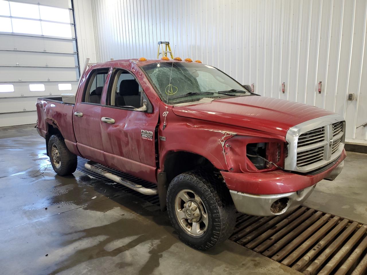 2008 Dodge RAM VIN 3D7KS28D38G235608 Copart auction photo, rollover / side damage thumbnail 4