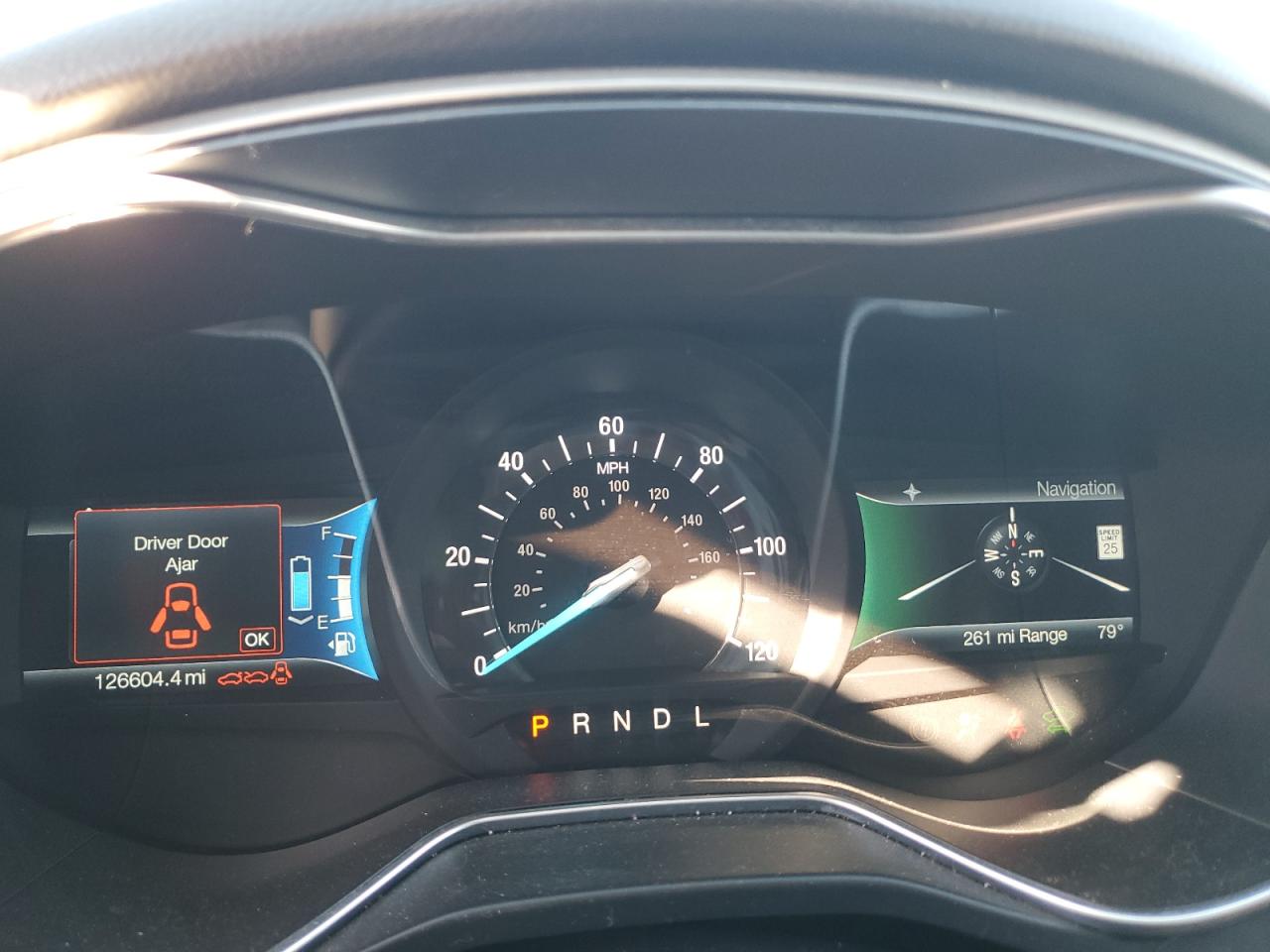 2015 Ford Fusion VIN 3FA6P0PU1FR105403 Copart auction photo, side damage thumbnail 9