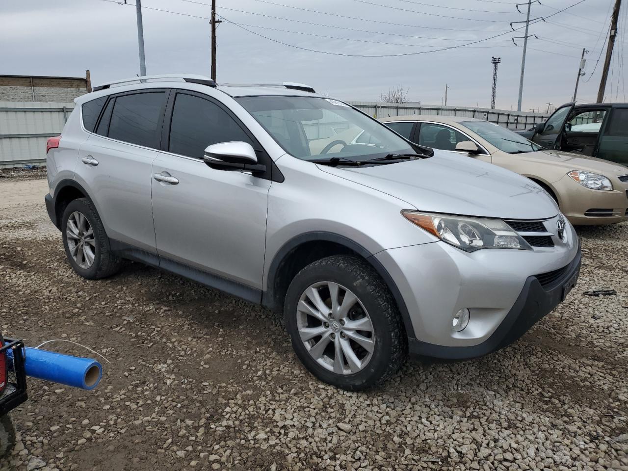 2015 Toyota RAV 4 VIN 2T3DFREV2FW377832 Copart auction photo, side damage thumbnail 4