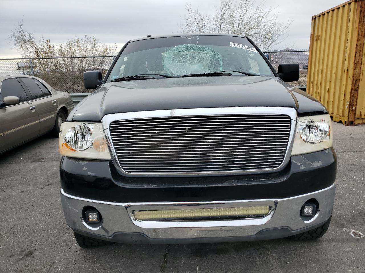 2008 Ford F-150 VIN 1FTPX12578KB21035 Copart auction photo, front end / rear end damage thumbnail 5