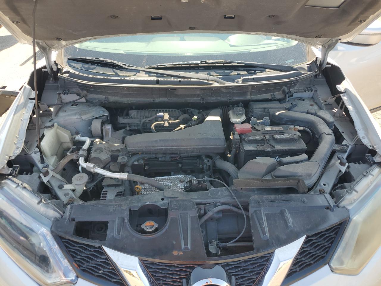 2014 Nissan Rogue VIN 5N1AT2MV4EC765646 Copart auction photo, rear end / front end damage thumbnail 13