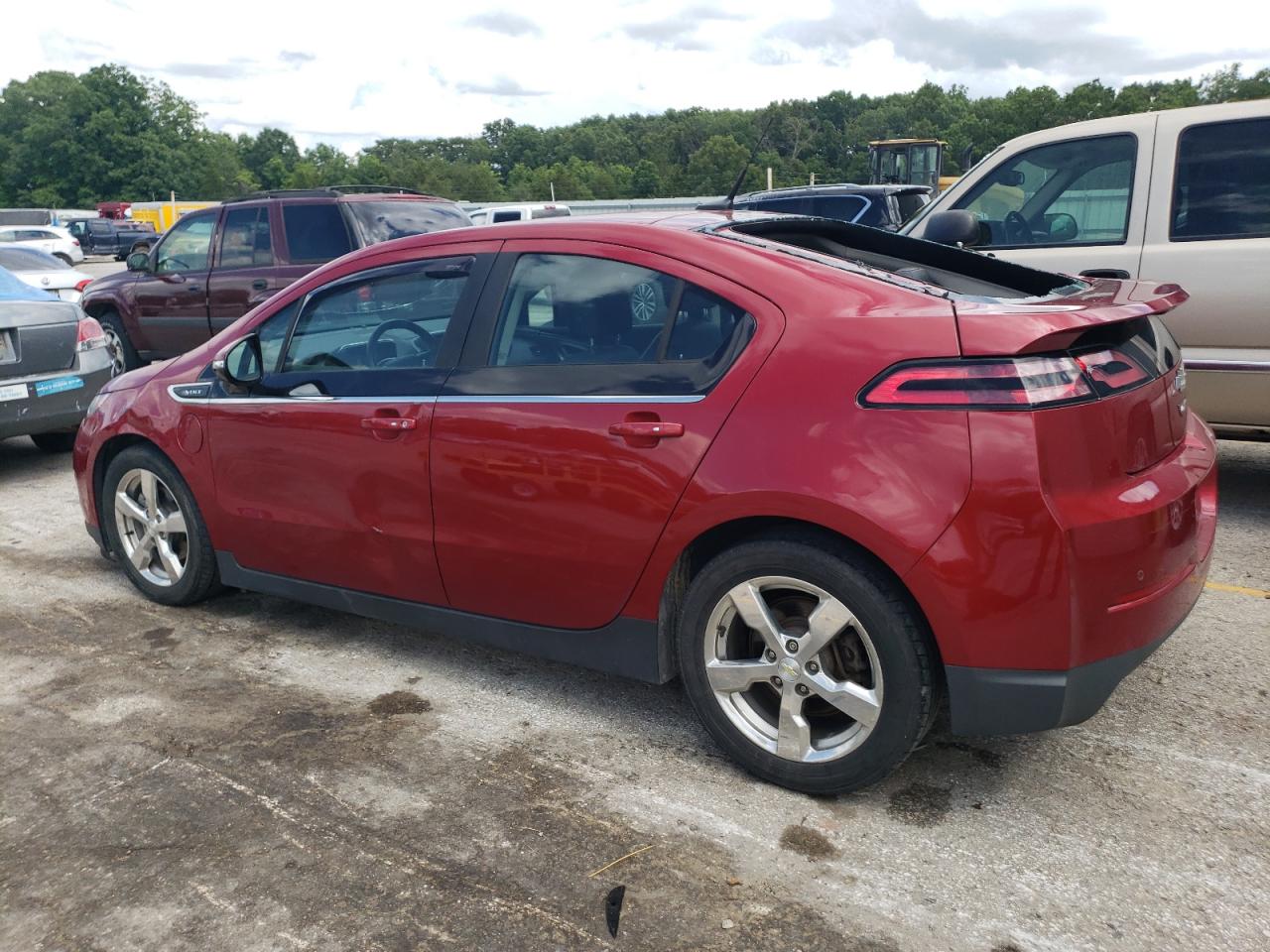 2014 Chevrolet Volt VIN 1G1RD6E47EU172514 Copart auction photo, hail damage thumbnail 2