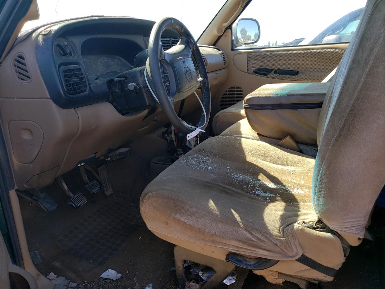 2001 Dodge RAM VIN 1B7HF16YX1S168903 Copart auction photo, all over damage thumbnail 7
