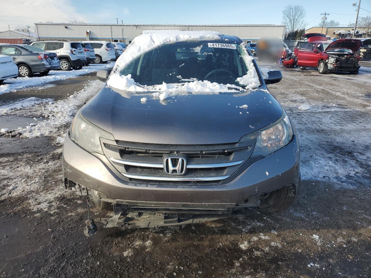 2014 Honda CR-V VIN 5J6RM4H50EL000809 Copart auction photo, front end damage thumbnail 5