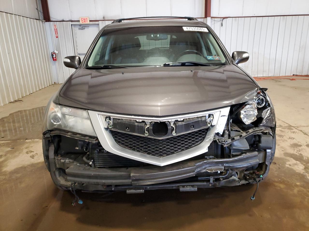 2012 Acura MDX VIN 2HNYD2H43CH521542 Copart auction photo, front end damage thumbnail 5
