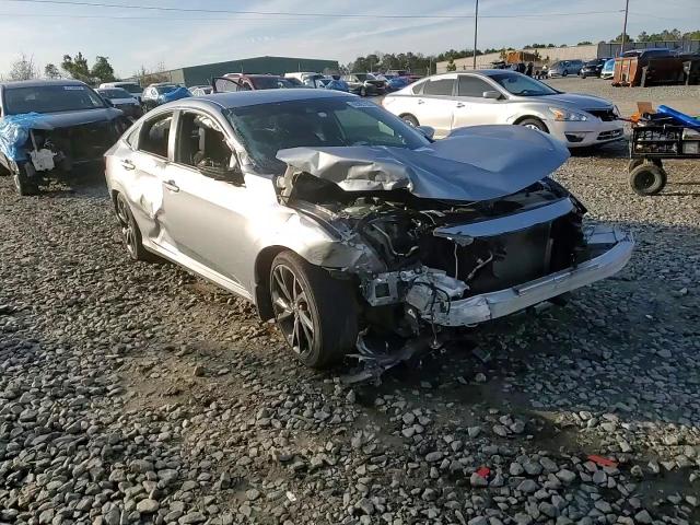 2019 Honda Civic VIN 19XFC2F88KE034045 Copart auction photo, all over damage thumbnail 14