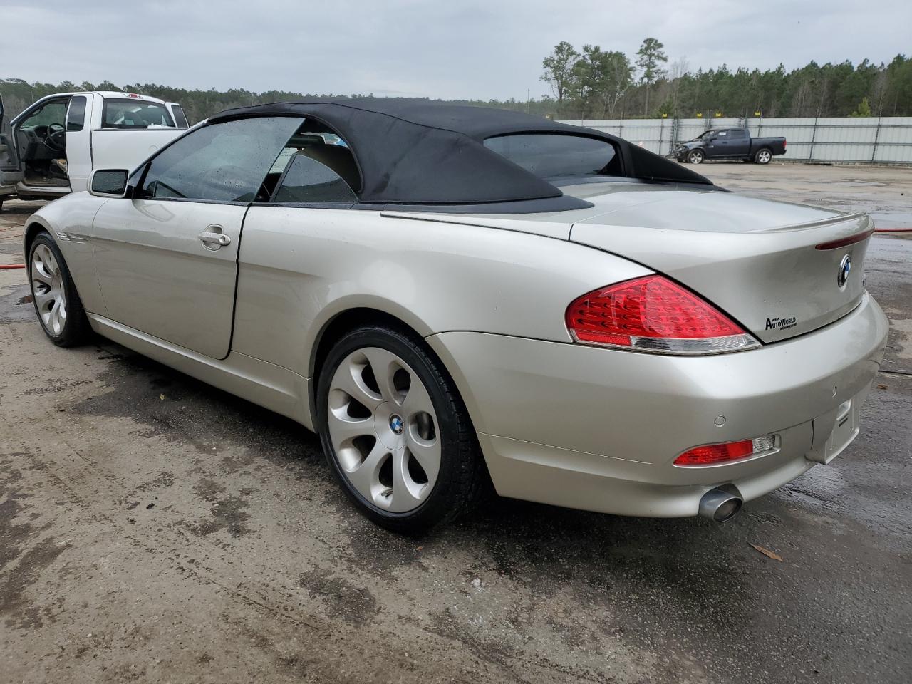 2007 BMW 6er VIN WBAEK13527CN80547 Copart auction photo, water/flood / mechanical damage thumbnail 2