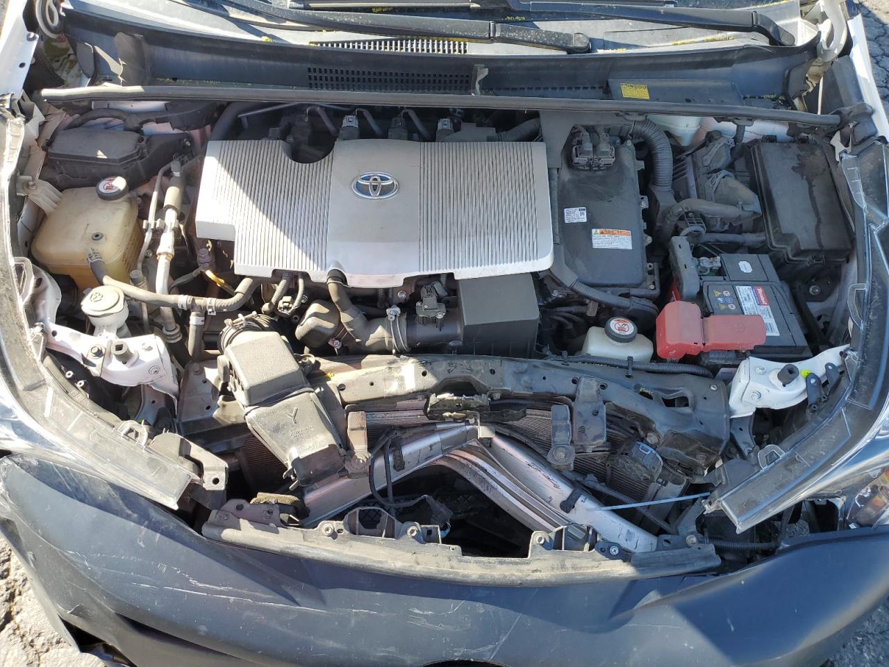 2018 Toyota Prius VIN JTDKBRFU8J3057905 Copart auction photo, front end damage thumbnail 11
