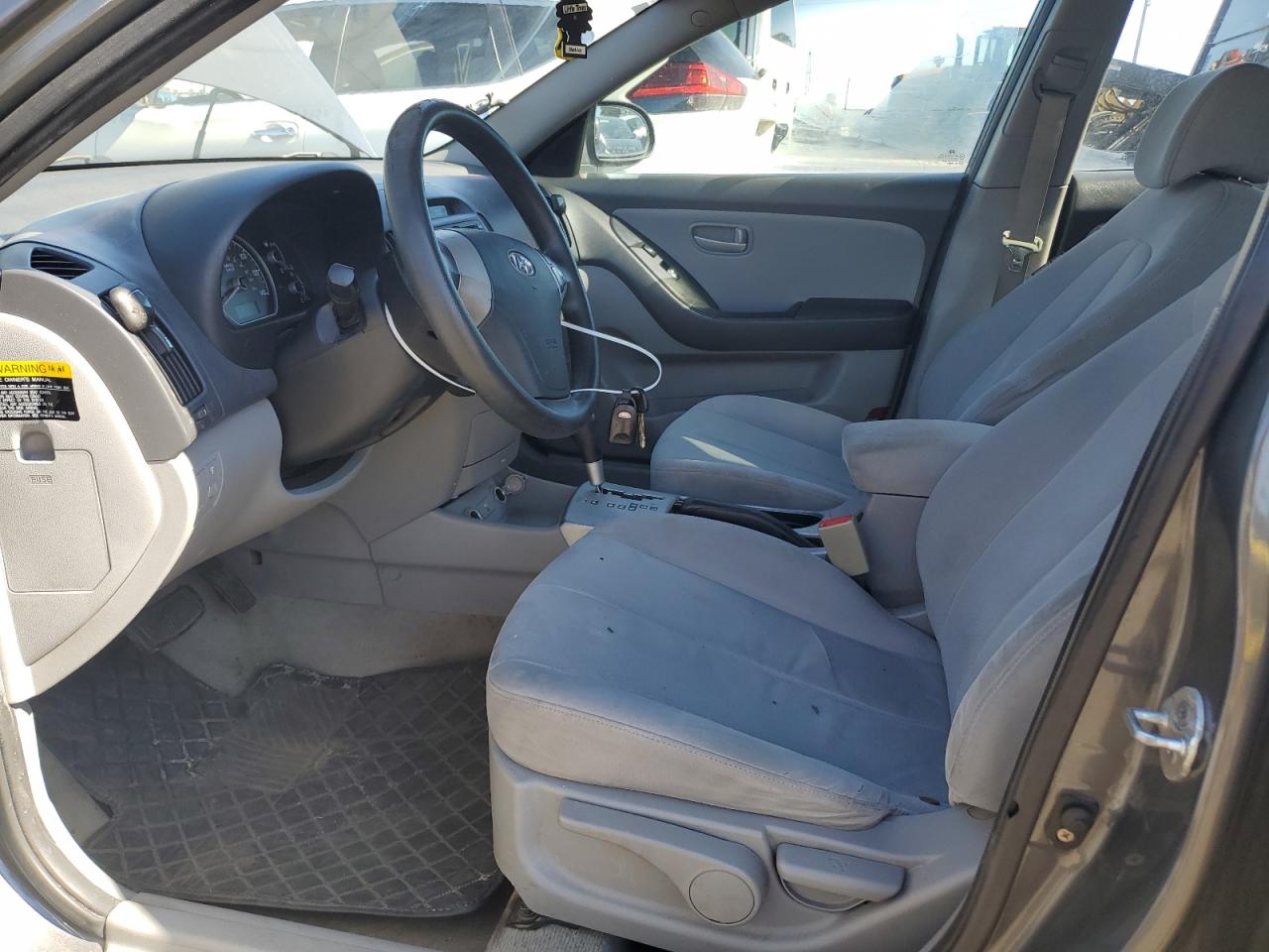 2007 Hyundai Elantra VIN KMHDU46D67U263678 Copart auction photo, all over damage thumbnail 7
