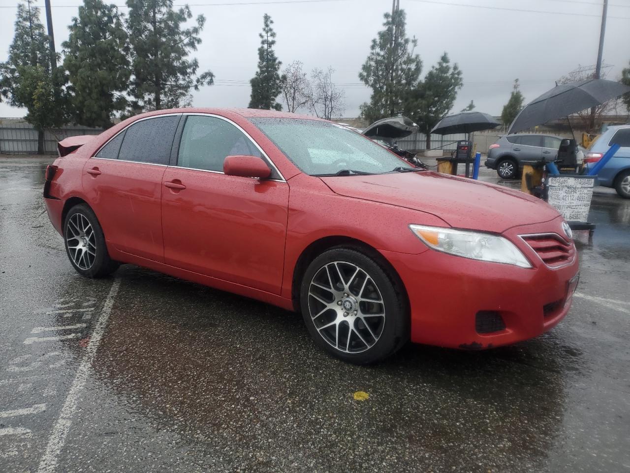 2011 Toyota Camry VIN 4T4BF3EK7BR126615 Copart auction photo, rear end damage thumbnail 4