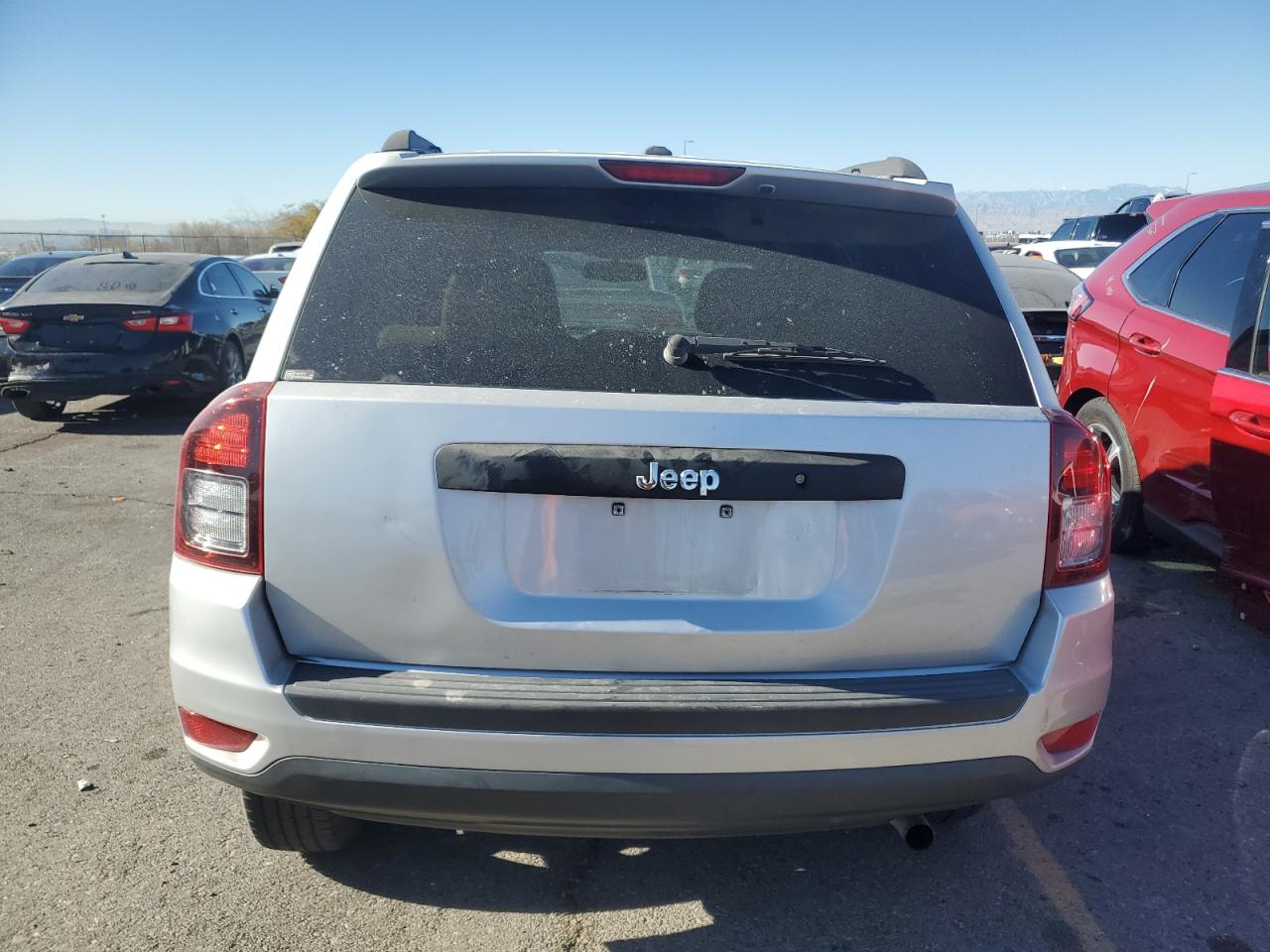 2014 Jeep Compass VIN 1C4NJCBA2ED536118 Copart auction photo, side / front end damage thumbnail 6
