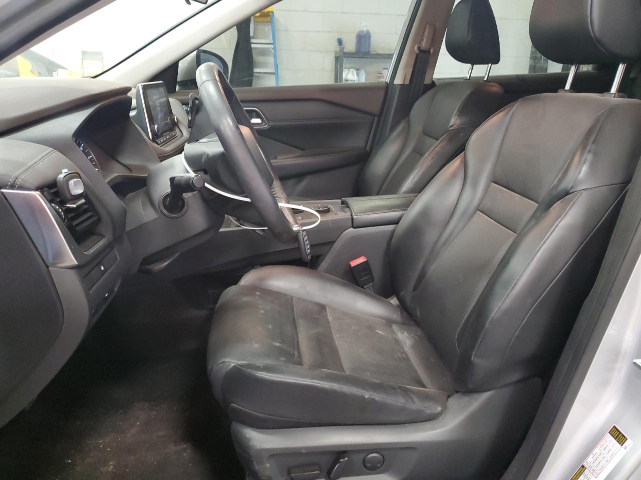 2021 Nissan Rogue VIN 5N1AT3BB2MC827445 Copart auction photo, front end / side damage thumbnail 7