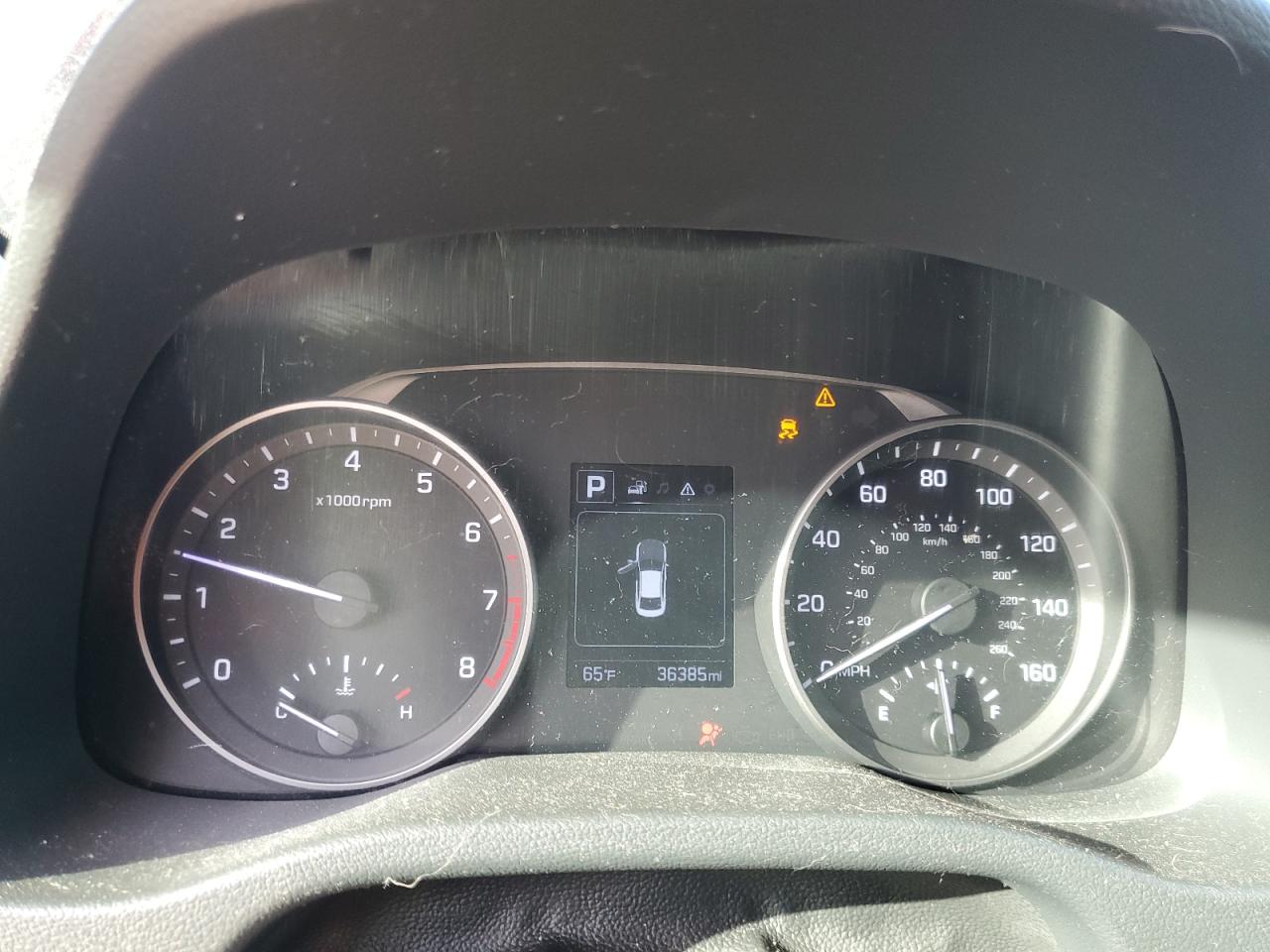 2018 Hyundai Elantra VIN 5NPD84LF9JH400841 Copart auction photo, rear end damage thumbnail 9