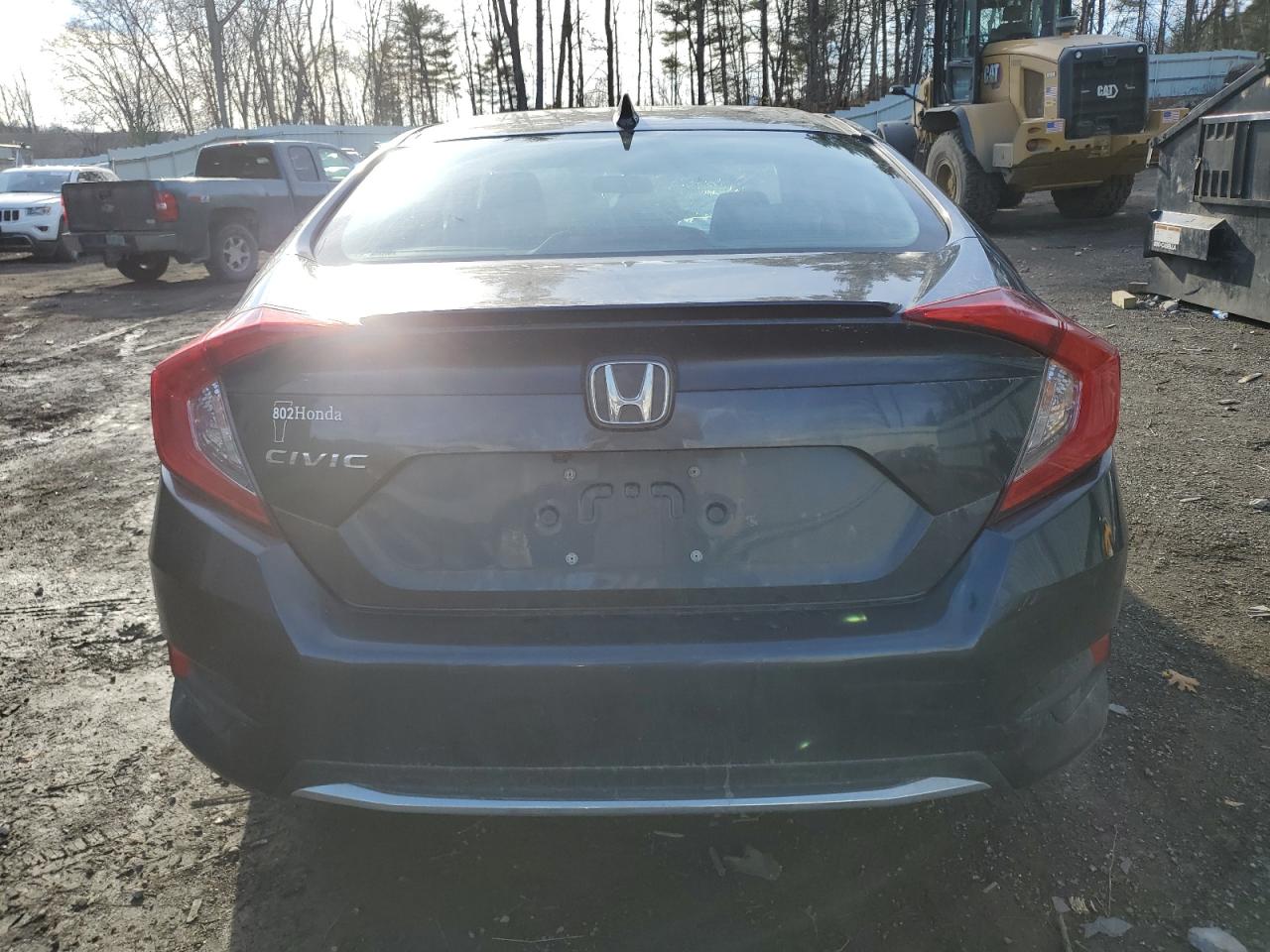 2019 Honda Civic VIN 19XFC1F36KE209391 Copart auction photo, front end / mechanical damage thumbnail 6