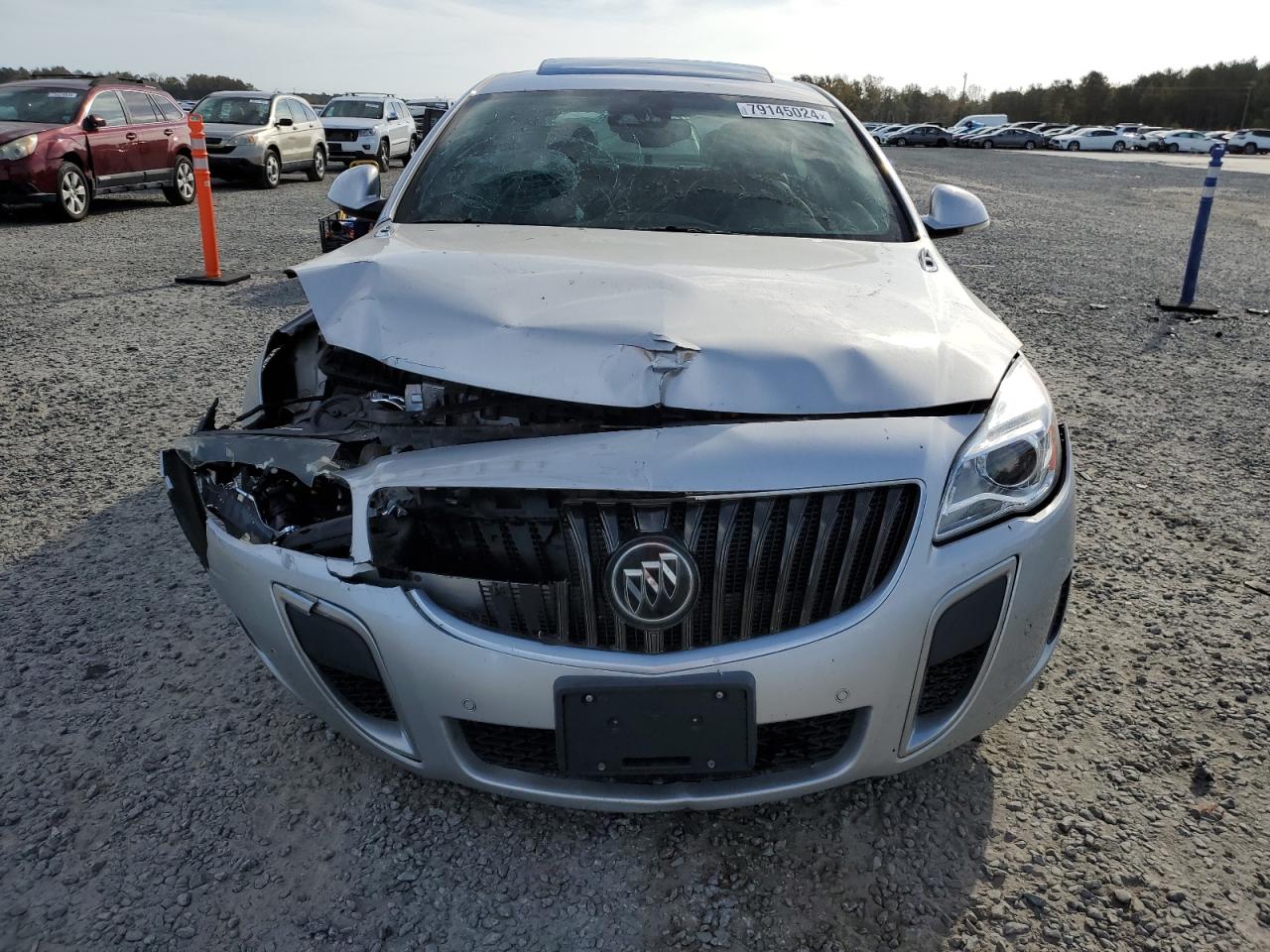 2016 Buick Regal VIN 2G4GU5GXXG9109077 Copart auction photo, front end damage thumbnail 5
