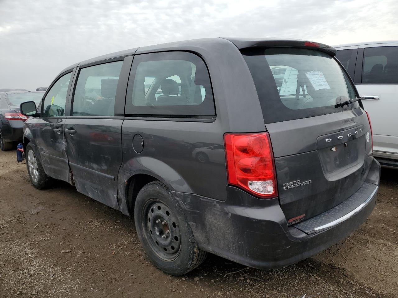 2016 Dodge Caravan VIN 2C4RDGBG6GR204610 Copart auction photo, front end / side damage thumbnail 2