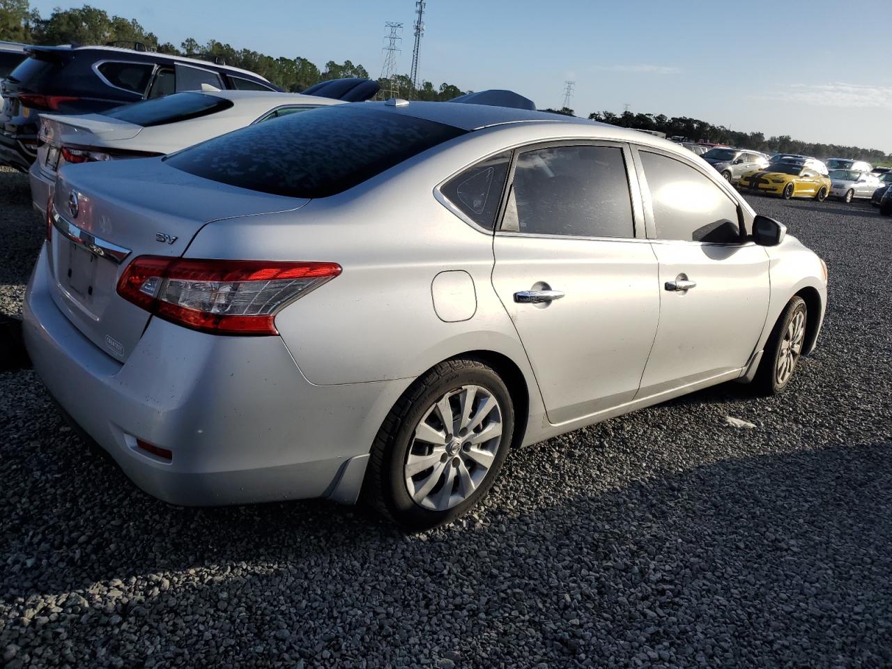 2015 Nissan Sentra VIN 3N1AB7AP8FL658652 Copart auction photo, water/flood / front end damage thumbnail 3