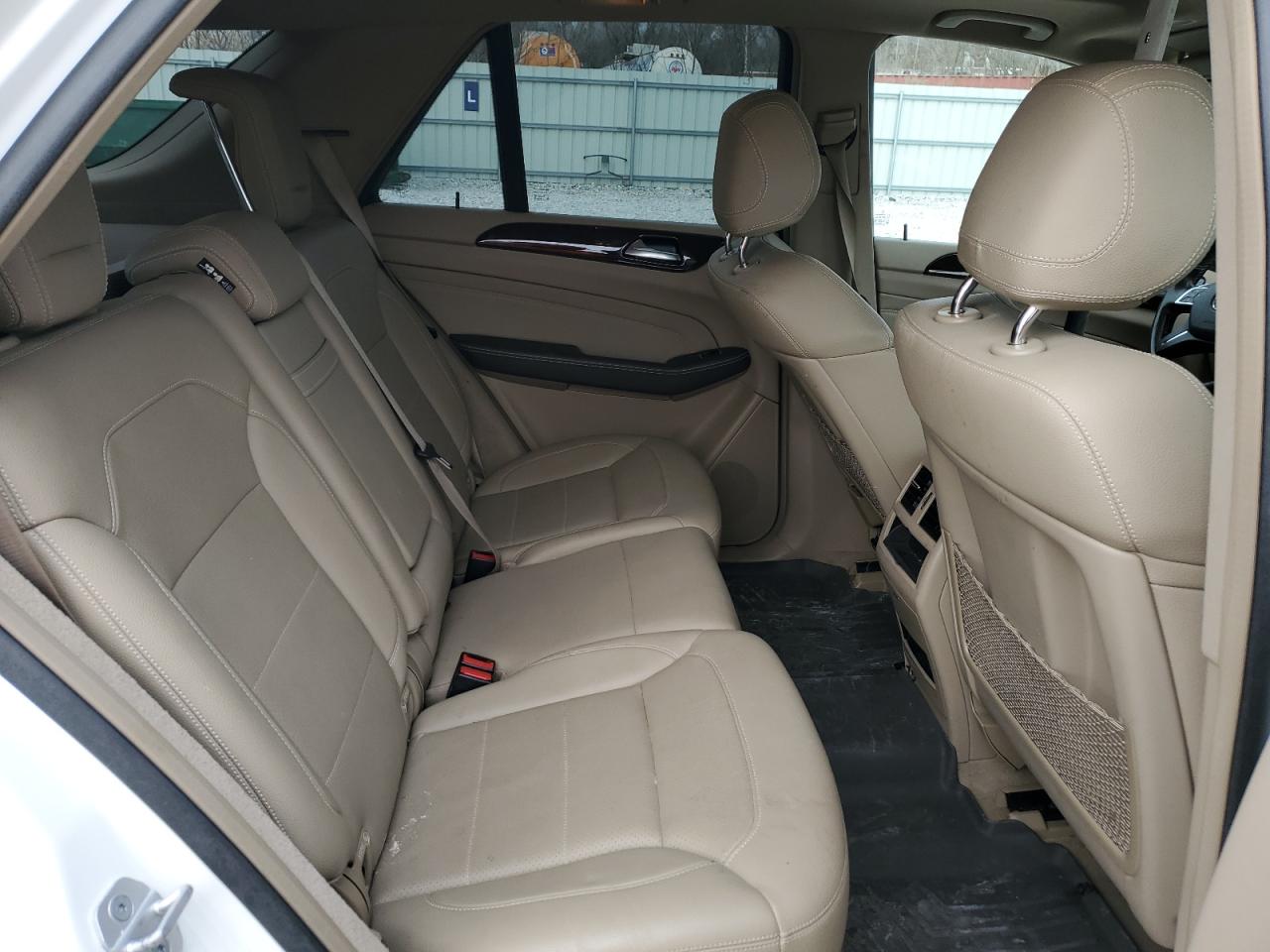 2015 Mercedes-Benz M-klasse VIN 4JGDA5HBXFA521114 Copart auction photo, rear end damage thumbnail 11