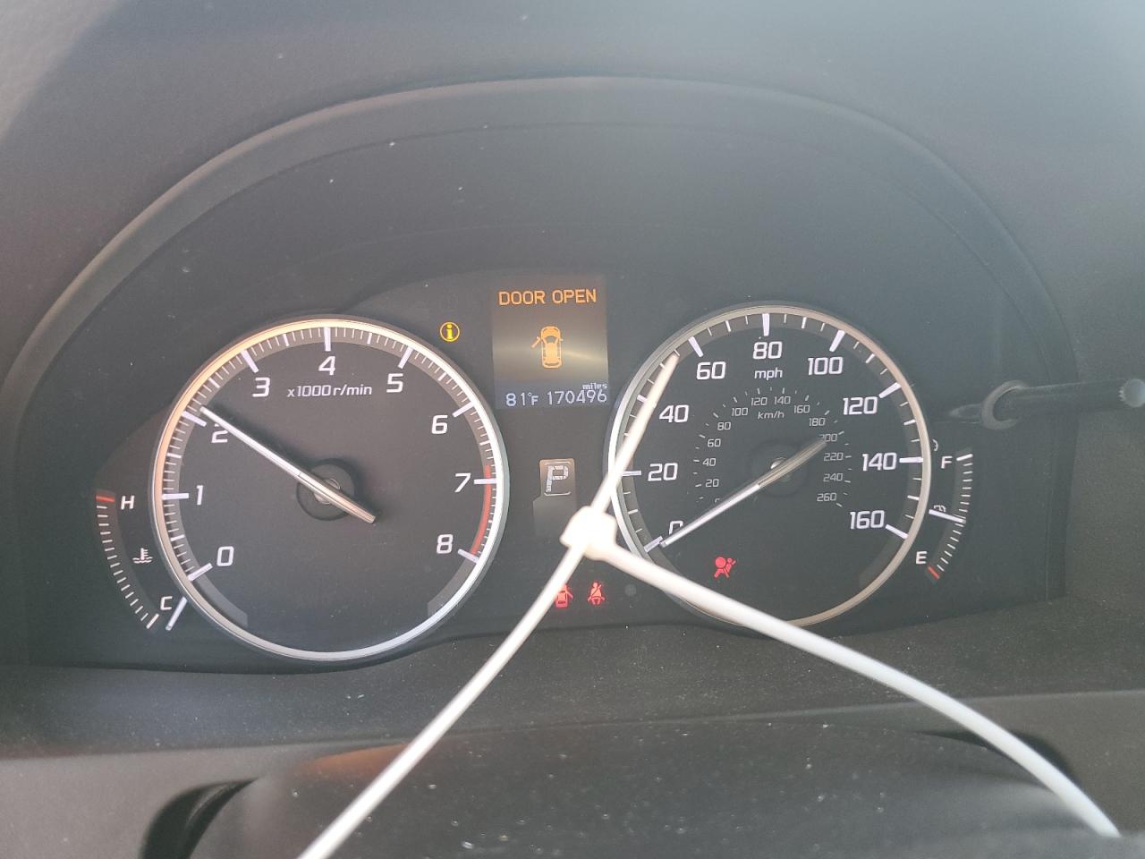 2013 Acura RDX VIN 5J8TB3H54DL015762 Copart auction photo, side damage thumbnail 9