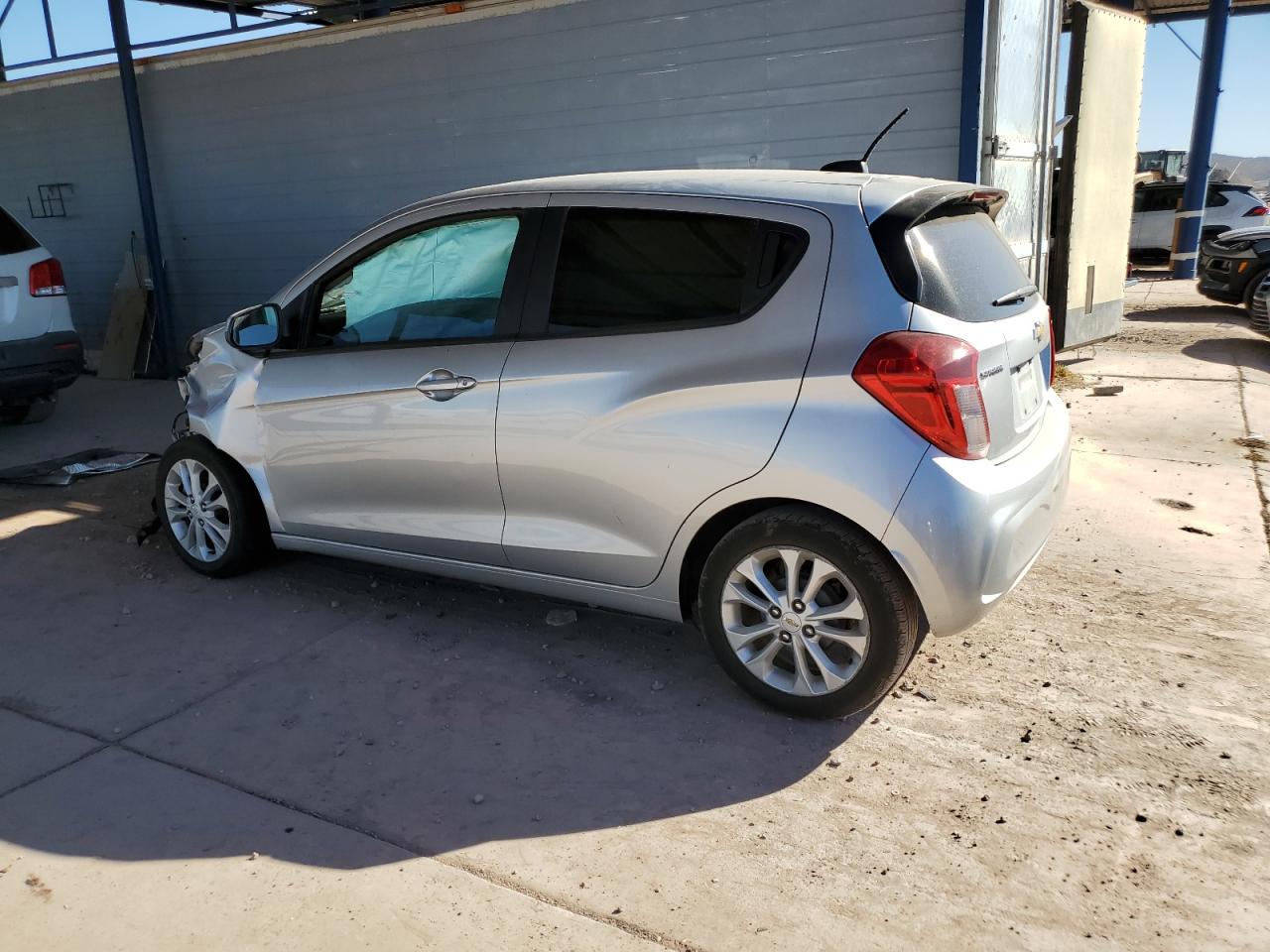 2020 Chevrolet Spark VIN KL8CD6SA4LC420348 Copart auction photo, front end / side damage thumbnail 2