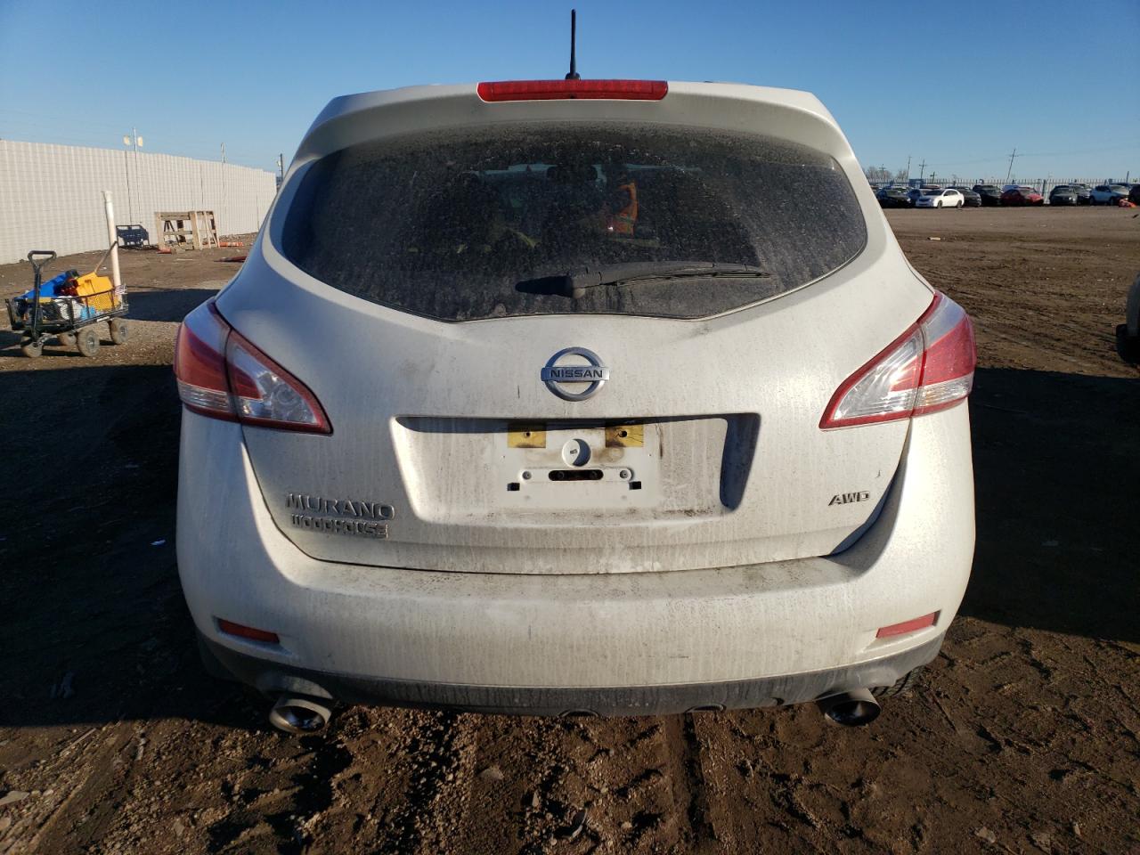 2014 Nissan Murano VIN JN8AZ1MW2EW504654 Copart auction photo, all over damage thumbnail 6