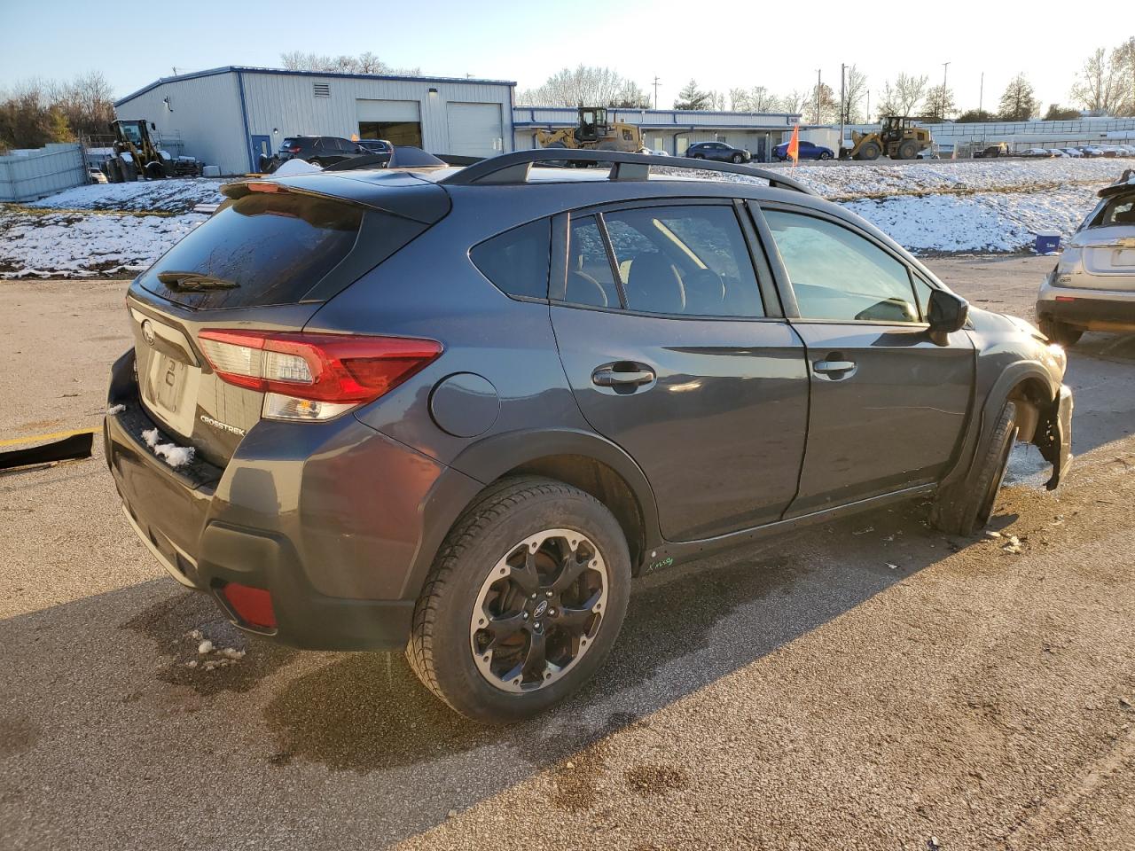 2021 Subaru XV VIN JF2GTAPC2MH359743 Copart auction photo, undercarriage / front end damage thumbnail 3