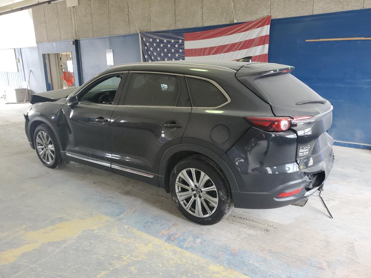 2021 Mazda CX-9 VIN JM3TCBEY0M0532120 Copart auction photo, rear end / front end damage thumbnail 2