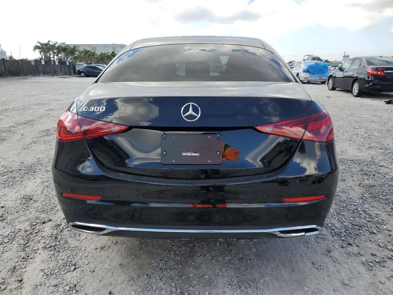 2024 Mercedes-Benz C-klasse VIN W1KAF4GBXRR222304 Copart auction photo, front end / minor dent/scratches damage thumbnail 6