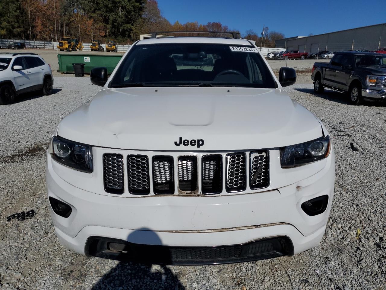 2015 Jeep Grand Cherokee VIN 1C4RJEAG2FC199203 Copart auction photo, front end damage thumbnail 5
