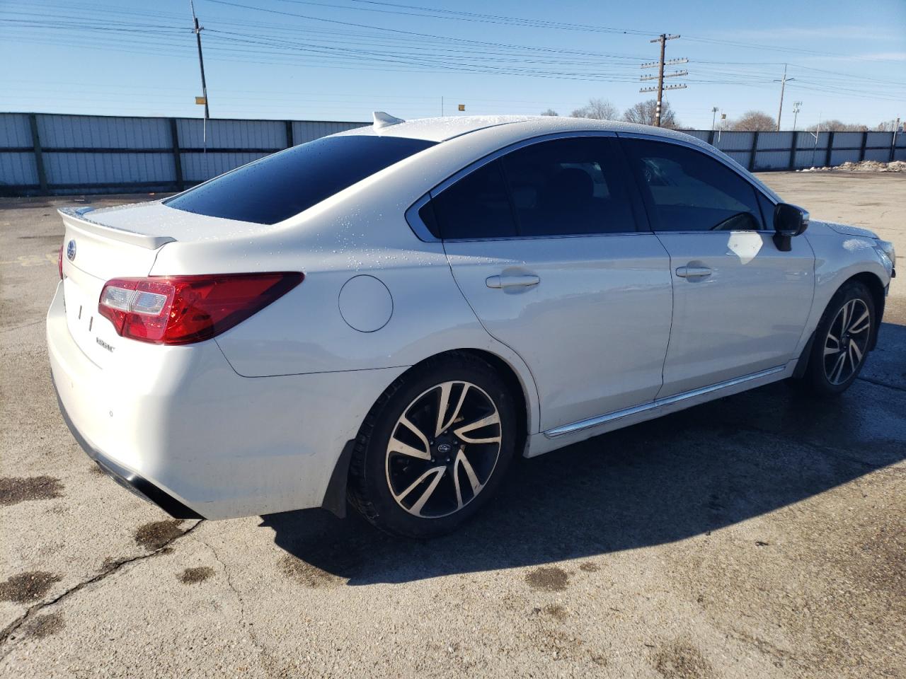 2018 Subaru Legacy VIN 4S3BNAS65J3039748 Copart auction photo, front end / side damage thumbnail 3