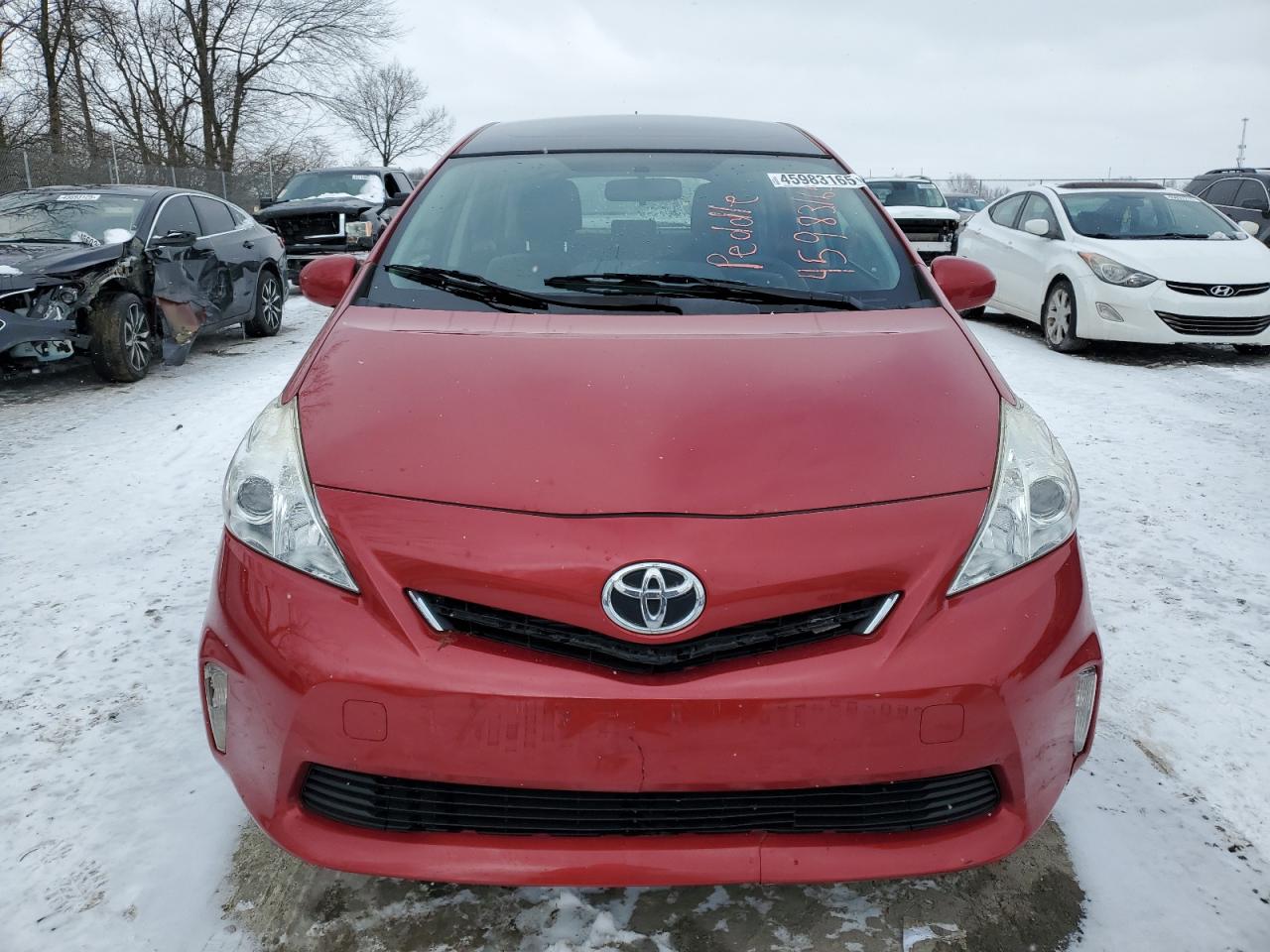 2014 Toyota Prius VIN JTDZN3EU0E3358243 Copart auction photo, normal wear / minor dent/scratches damage thumbnail 5