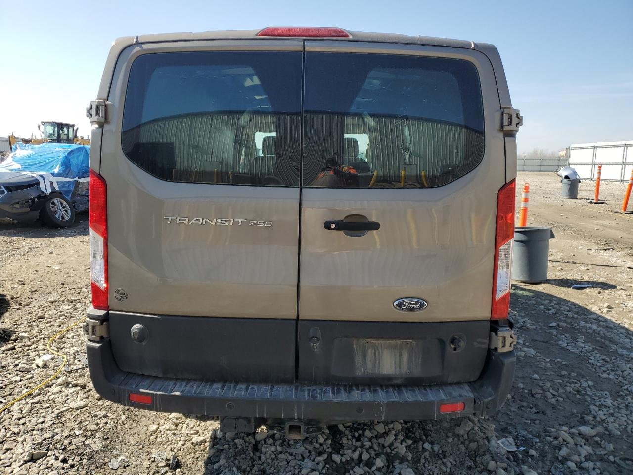 2020 Ford Transit VIN 1FTBR1Y8XLKA33935 Copart auction photo, side damage thumbnail 6