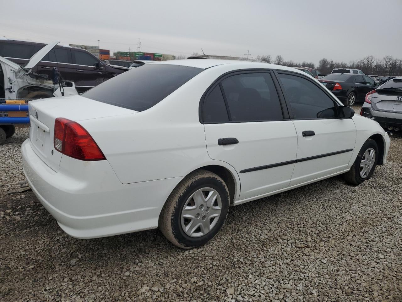 2004 Honda Civic VIN 2HGES16394H643991 Copart auction photo, front end damage thumbnail 3