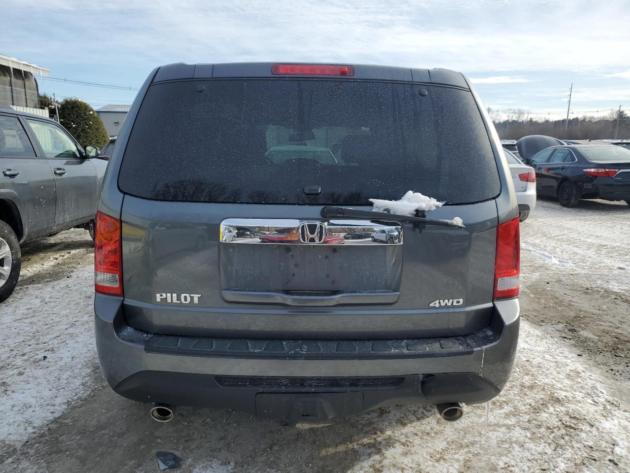 2013 Honda Pilot VIN 5FNYF4H52DB046784 Copart auction photo, side damage thumbnail 6