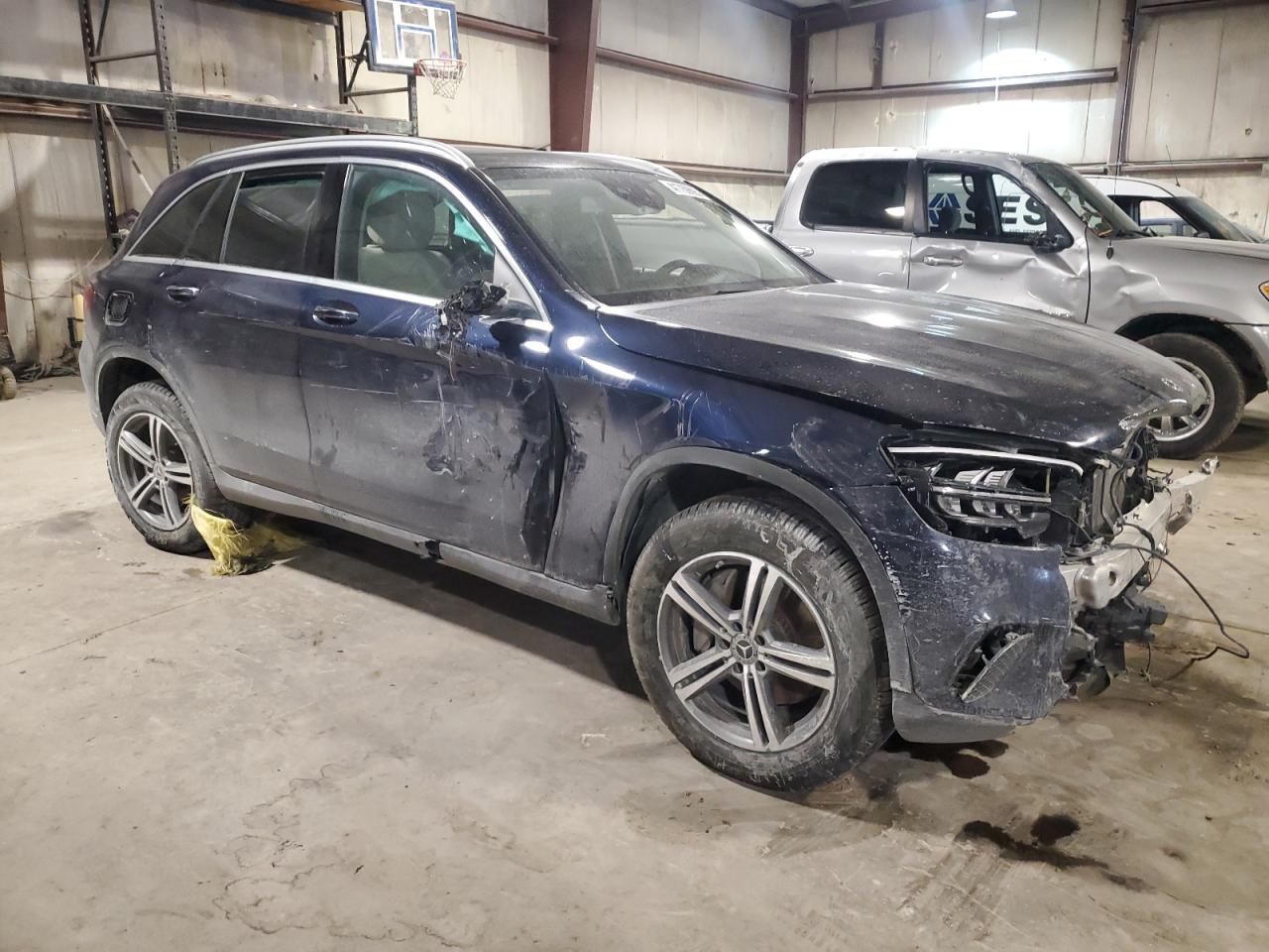 2020 Mercedes-Benz GLC VIN W1N0G8EB4LF855315 Copart auction photo, all over / undercarriage damage thumbnail 4