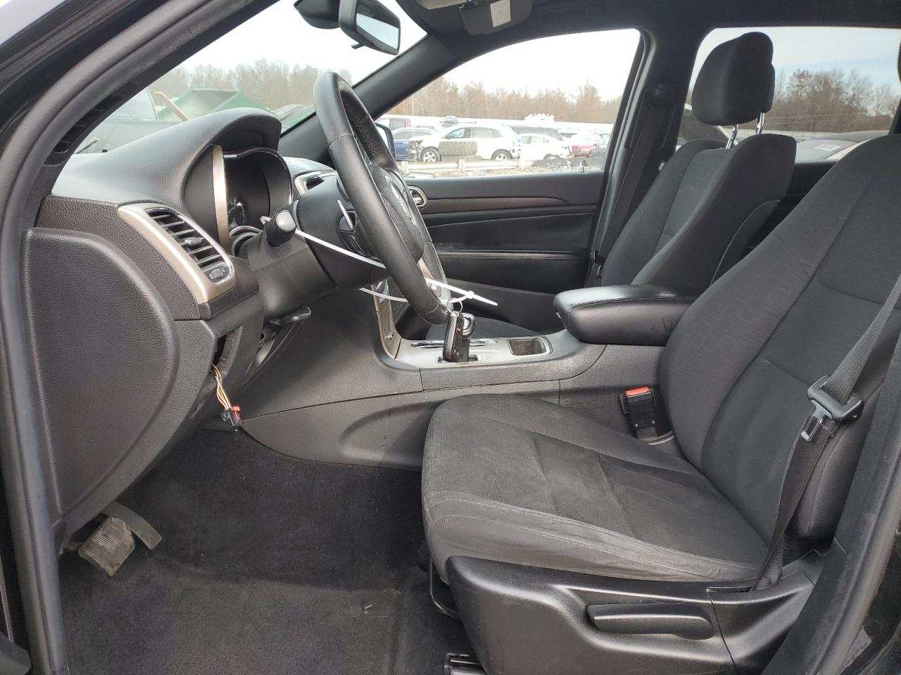 2014 Jeep Grand Cherokee VIN 1C4RJFAGXEC421975 Copart auction photo, front end / side damage thumbnail 7