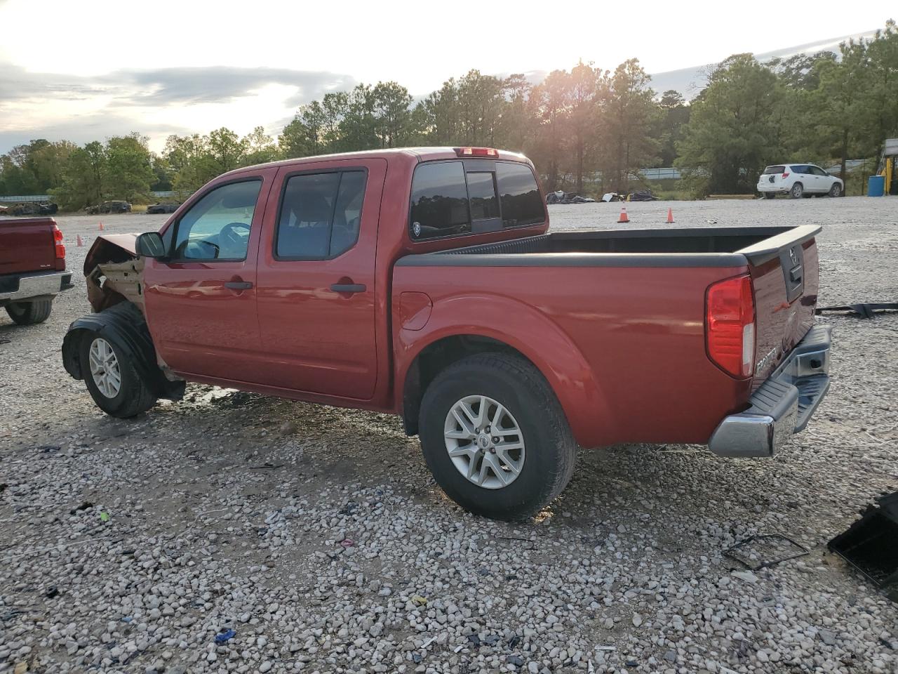 2018 Nissan Navara (Frontier) VIN 1N6AD0ERXJN741774 Copart auction photo, front end damage thumbnail 2