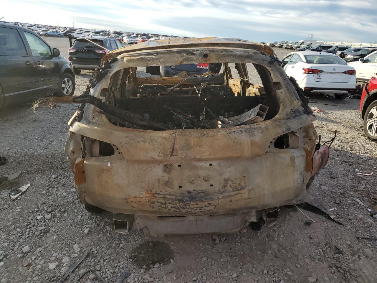 2018 Chevrolet Equinox VIN 2GNAXJEV6J6242950 Copart auction photo, burn damage thumbnail 6