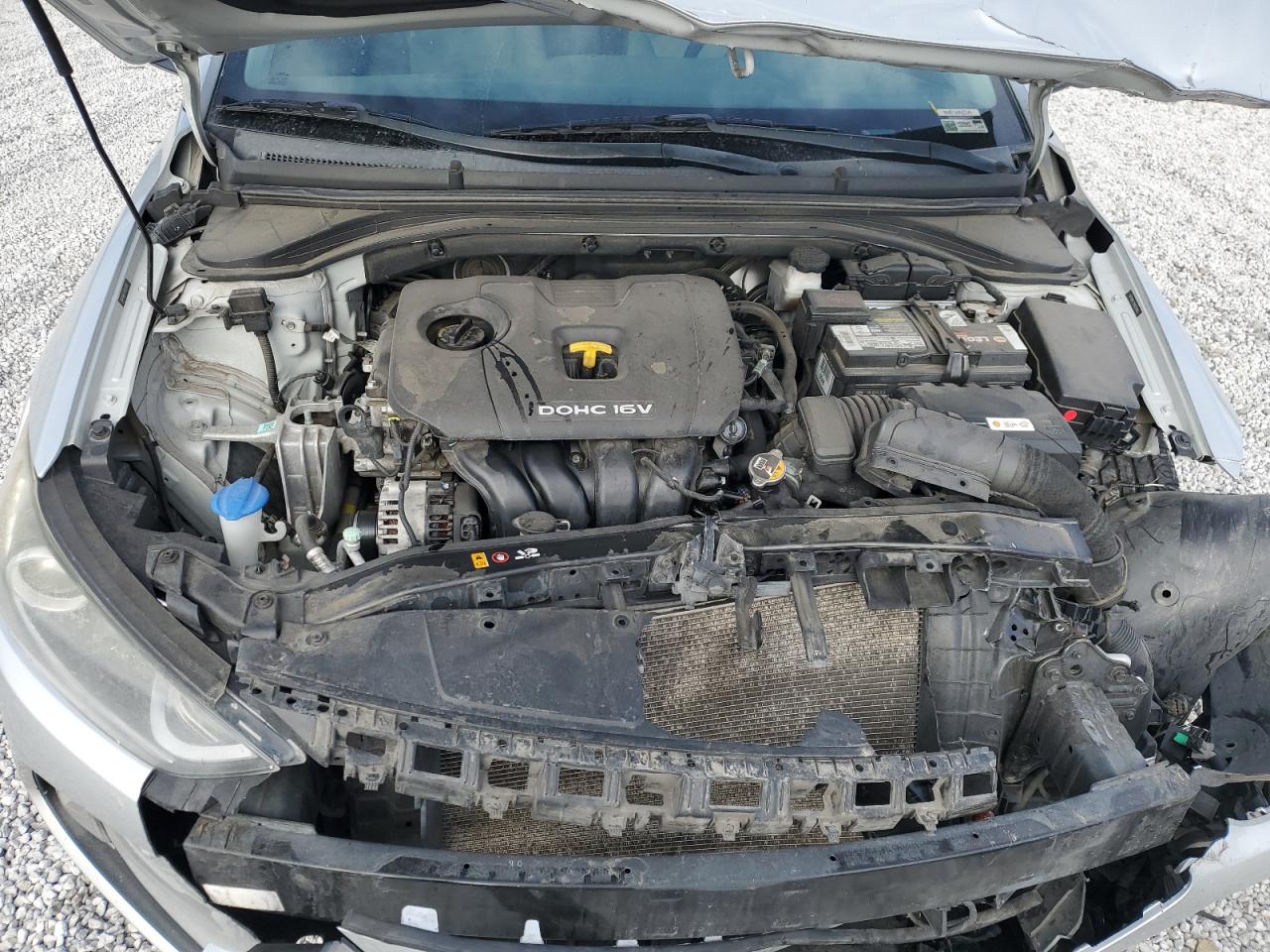 2017 Hyundai Elantra VIN 5NPD84LF3HH039195 Copart auction photo, front end damage thumbnail 13