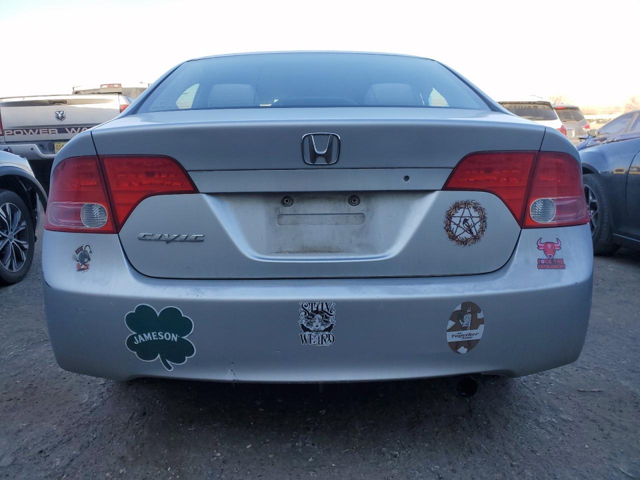 2006 Honda Civic VIN 1HGFA16576L052458 Copart auction photo, front end / side damage thumbnail 6