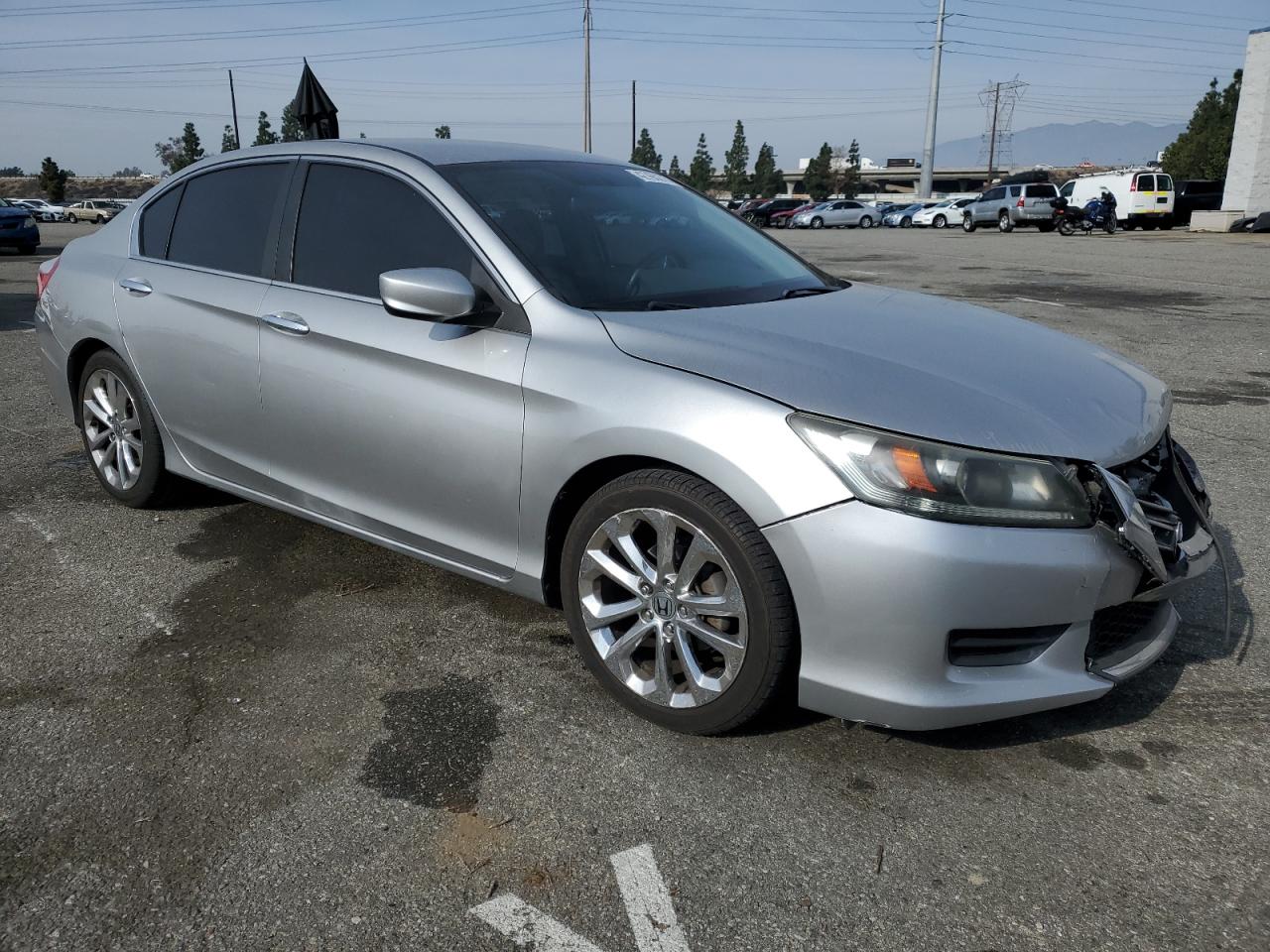 2015 Honda Accord VIN 1HGCR2F34FA074705 Copart auction photo, front end damage thumbnail 4